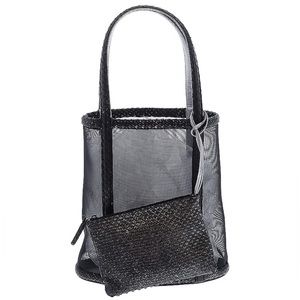 🔥NWT🔥BALLY 🔥 BLACK & GRAY 🔥SATCHEL & POUCHE 🔥